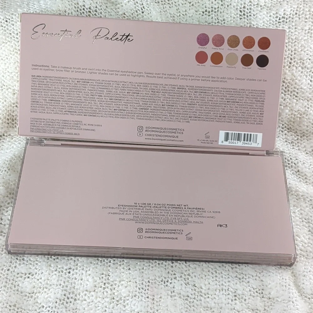 Dominique Cosmetics The Essential Palette, 10x 1.06g/0.04oz